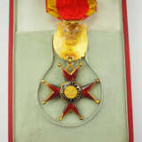 Vatikan: Orden des hl. Gregors des Großen, Militärische Abteilung, Ritter Kreuz, im Etui. - photo 2