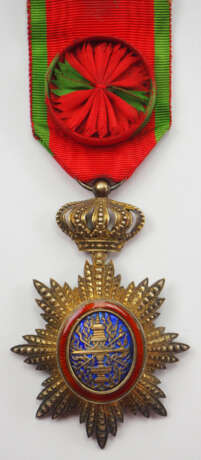 Kambodscha : Orden von Kambodscha, 2. Modell (1896-1948), Offiziers Dekoration. - photo 1