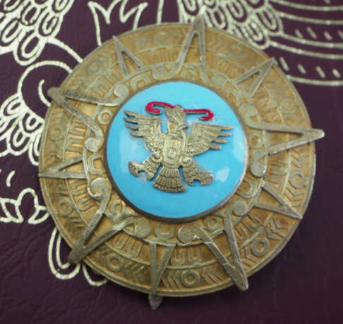 Mexiko: Orden des Aztekischen Adlers, Großkreuz Stern, im Etui. - photo 1