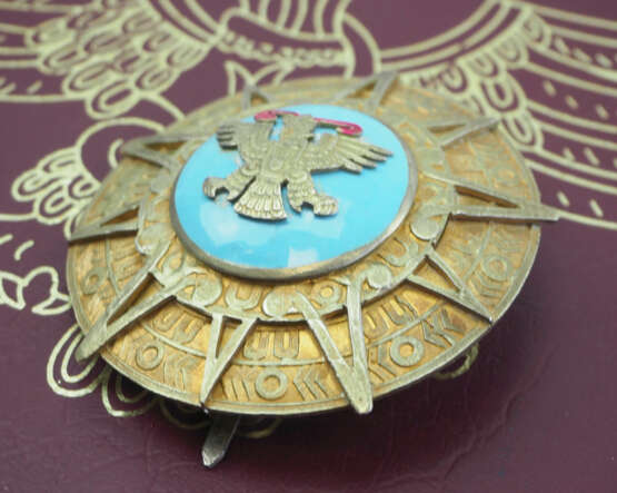 Mexiko: Orden des Aztekischen Adlers, Großkreuz Stern, im Etui. - photo 2