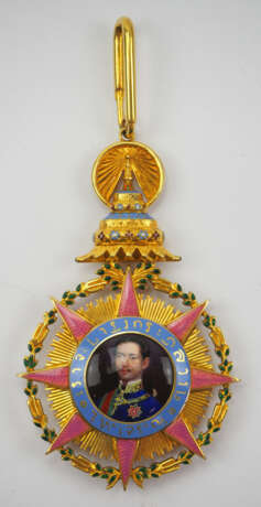 Thailand: Orden von Chula Chom Klao, Großkreuz Kleinod, 1. Typ (ab 1873). - photo 1