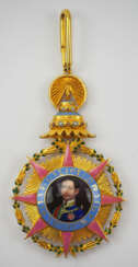 Thailand: Orden von Chula Chom Klao, Großkreuz Kleinod, 1. Typ (ab 1873).