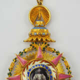 Thailand: Orden von Chula Chom Klao, Großkreuz Kleinod, 1. Typ (ab 1873). - Foto 4