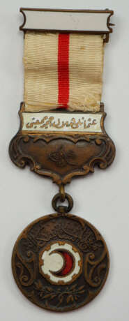 Türkei: Medaille des Roten Halbmond, in Bronze. - фото 1