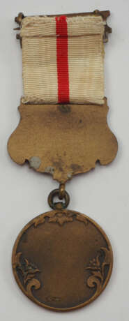 Türkei: Medaille des Roten Halbmond, in Bronze. - Foto 2