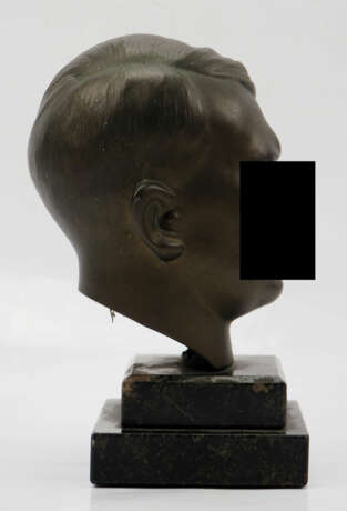 Adolf Hitler Bronze Büste. - Foto 3