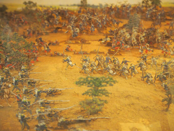 Preussen: Diorama - große Schlachtenszene des Deutsch-Französischen Kriegs 1870/71. - photo 4