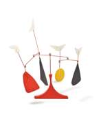 Sculptural composition. Alexander Calder