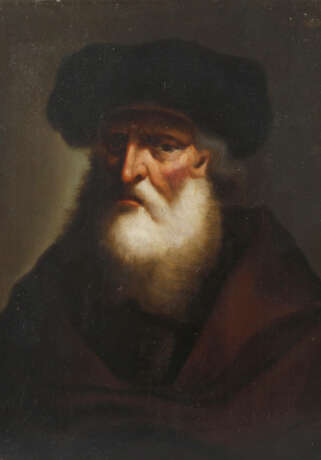 Portrait eines älteren Herren mit Kappe - фото 1