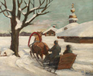 Wladimir Ludmilin, Russische Winterlandschaft