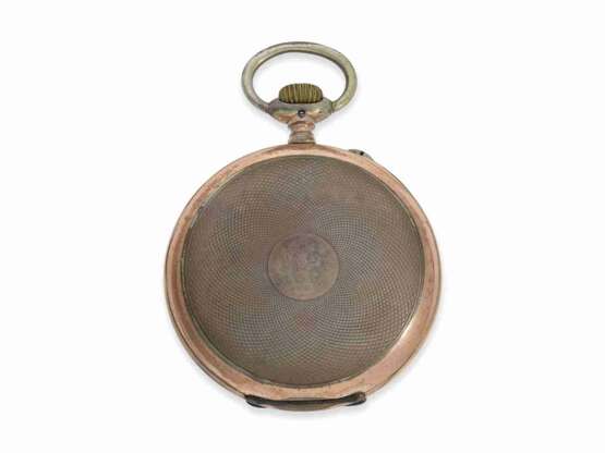 Taschenuhr: feine, silberne Herrentaschenuhr von IWC mit hochwertiger Verkaufsbox - photo 7