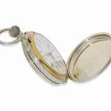Taschenuhr: äußerst ungewöhnliche Genfer Präzisionstaschenuhr für den amerikanischen Markt, Ankerchronometer Vacheron & Constantin No. 296847, ca.1900 - Foto 7