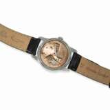 Armbanduhr: frühes, sehr seltenes Omega Automatikchronometer mit Sector-Zifferblatt, originales Chronometerzertifikat von 1952, Originalbox - Foto 5