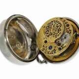 Taschenuhr: osmanische Taschenuhr mit 4 Gehäusen, musealer Zustand mit Kette, Schlüssel und Schatulle, Ralph Gout London No.35108, ca.1800-1850 - Foto 5