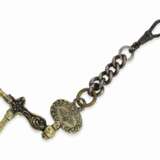 Taschenuhr: osmanische Taschenuhr mit 4 Gehäusen, musealer Zustand mit Kette, Schlüssel und Schatulle, Ralph Gout London No.35108, ca.1800-1850 - Foto 10