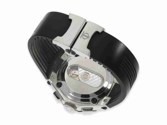 Armbanduhr: großer, sportlicher Automatic Taucher-Chronograph, Baume & Mercier Geneve Ref. 65605 "Riviera", 2011, mit Box und Papieren - photo 3