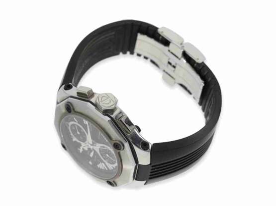 Armbanduhr: großer, sportlicher Automatic Taucher-Chronograph, Baume & Mercier Geneve Ref. 65605 "Riviera", 2011, mit Box und Papieren - фото 4