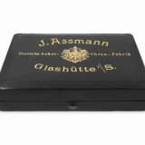 Taschenuhr: feine Glashütter Präzisionstaschenuhr mit Originalbox, Julius Assmann Glashütte No.21009, ca.1915 - Foto 3