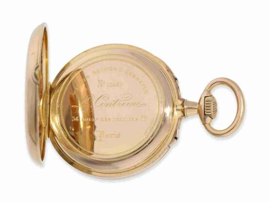 Taschenuhr: hochfeine astronomische Taschenuhr mit Mondphase und Mondalter, Audemars Frères & Cie. 12530/22801, ca. 1890 - фото 3