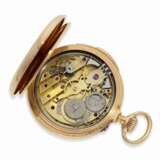 Taschenuhr: rotgoldene Präzisionstaschenuhr, Ankerchronometer mit Repetition, Vacheron & Constantin No.169922, ca.1900 - photo 2