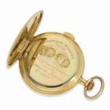 Taschenuhr: gut erhaltene, seltene Taschenuhr mit Minutenrepetition, Movado um 1920 - Foto 3