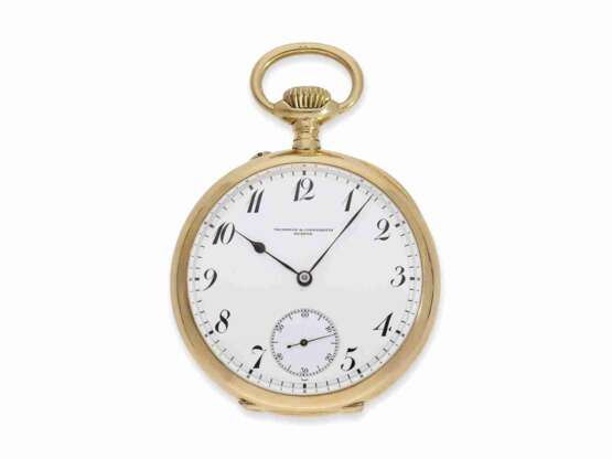 Taschenuhr: feines, schweres Genfer Ankerchronometer, Vacheron & Constantin, No.322426, ca.1910 - фото 1