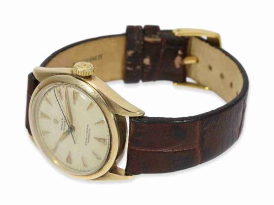 Armbanduhr: frühe Rolex Bubble Back Ref. 6084/6085, ca.1953 - Foto 5