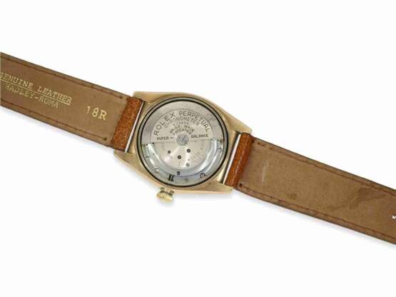 Armbanduhr: rares rotgoldenes, frühes Rolex Chronometer, Referenz 3130, ca.1945 - photo 2