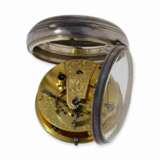 Taschenuhr: exquisites englisches Taschenchronometer, John Roger Arnold London No.1821, Invenit et Fecit, Z-Unruh, 1801/1859 - Foto 3