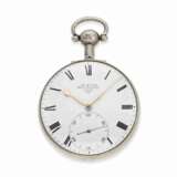 Taschenuhr: extrem schweres, hochfeines englisches Taschenchronometer "bester" Qualität, signiert James McCabe No.633, Hallmarks 1816 - photo 6