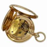 Taschenuhr: seltene englische Taschenuhr mit Cabriolet-Gehäuse, Savonnette/Lepine, T.F.Cooper No.26507 London, ca.1870 - фото 2
