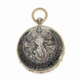 Taschenuhr: museale Rarität, einzigartige "Montre a Tact" nach Breguet, Silber/Gold, Bautte Freres Geneve No.71306, ca.1850 - Foto 2