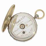 Taschenuhr: museale Rarität, einzigartige "Montre a Tact" nach Breguet, Silber/Gold, Bautte Freres Geneve No.71306, ca.1850 - photo 6