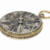 Taschenuhr: museale Rarität, einzigartige "Montre a Tact" nach Breguet, Silber/Gold, Bautte Freres Geneve No.71306, ca.1850 - photo 10