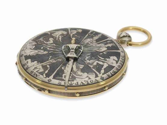 Taschenuhr: museale Rarität, einzigartige "Montre a Tact" nach Breguet, Silber/Gold, Bautte Freres Geneve No.71306, ca.1850 - фото 10