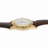 Armbanduhr: nahezu neuwertige, große Patek Philippe "CALATRAVA TRAVEL TIME" Ref.5134, mit Box und Stammbuchauszug, Genf 2002 - Foto 4