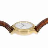 Armbanduhr: hochwertiger goldener Chronograph "Glashütte Original Senator" Ref. 39-31-05-02-04, mit Box und Papieren von 1999 - Foto 3