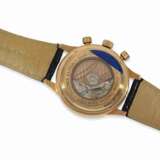 Armbanduhr: luxuriöser, limitierter Fliegerchronograph in 18K Roségold, Tutima Grand Classic Alpha UTC, No. 15/100, mit Originalbox und sämtlichen Papieren, neuwertig! - photo 4