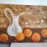 Oil painting “Still life with peaches”, холст льняной, Paintbrush, Still life, Ukraine, 2021 - photo 1
