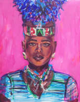 ПОРТРЕТ НА МАЛИНОВОМ ФОНЕ ПОРТРЕТ НА МАЛИНОВОМ ФОНЕ