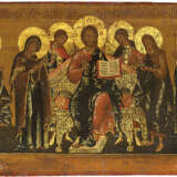 A Deisis with Holy Great-Martyr Paraskeva of Iconium, Great Martyr Demetrius, Tsaritsa Elena and Great-Martyr Varvara - photo 1