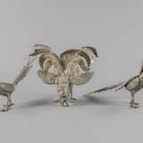 Drei plastische Vögel als Tafeldekoration - photo 3