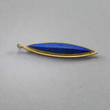 Brosche mit Lapis-Lazuli - photo 2