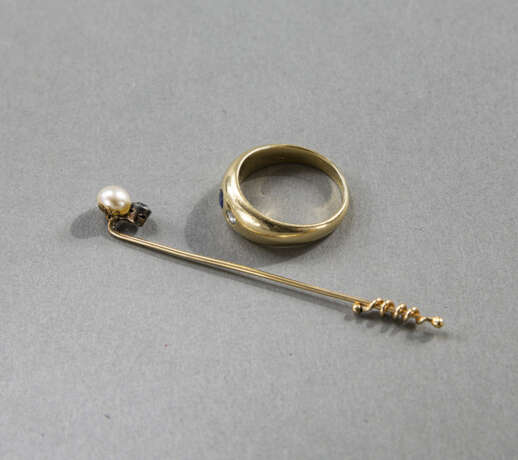 Bandring und Ascot-Pin - photo 2