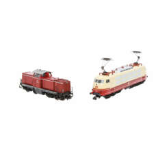 MÄRKLIN Konvolut von zwei Loks 3357/3672, Spur H0,