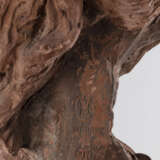 Terrakotta-Büste einer Dame mit Tambourin - photo 5