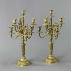 Paar Girandolen im Louis-XVI-Stil