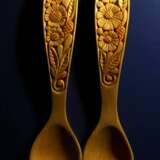Spoon “Couple”,  2 pcs., Wood, резьба по дереву, 2021 - photo 1