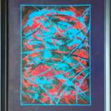 Reflection - 2 Grundierte Hartfaserplatte Acrylfarbe Abstrakte Kunst смешанный Russland 2021 - Foto 6