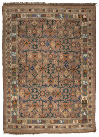 Teppich mit Blütengitter - Foto 1